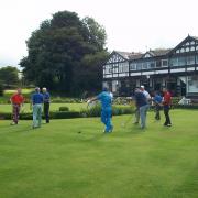 On the tee