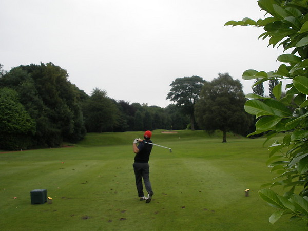 John heading for another steady round.