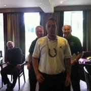 Chris Hartle ends the Captains weekend in style