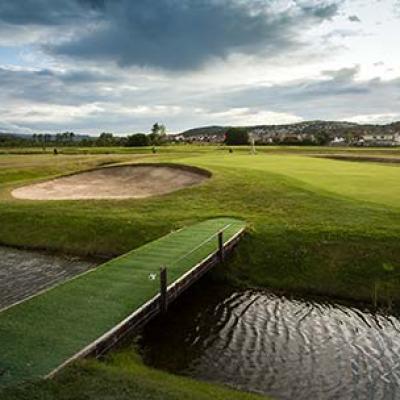 18th hole 540